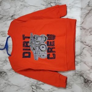 NWOT- Dirt Crew SweatShirt Boys Size 3t